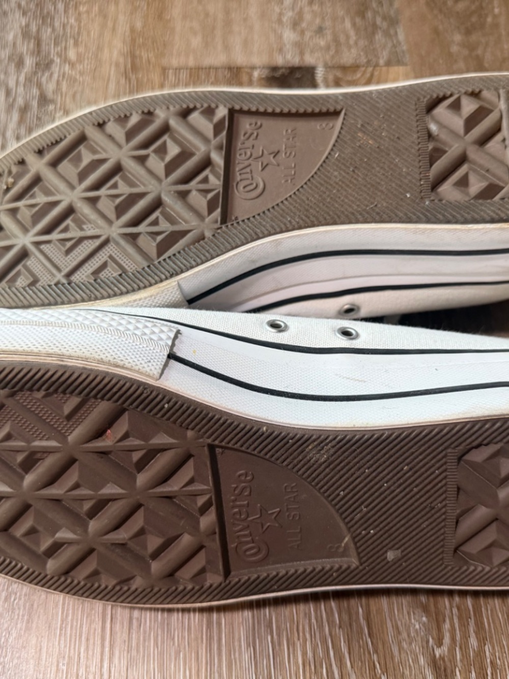 Women's Platform Converse Sneakers - Picture 3 of 3